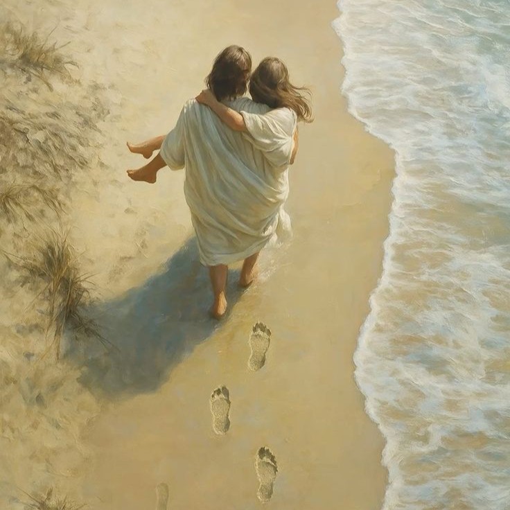 jesus-walking